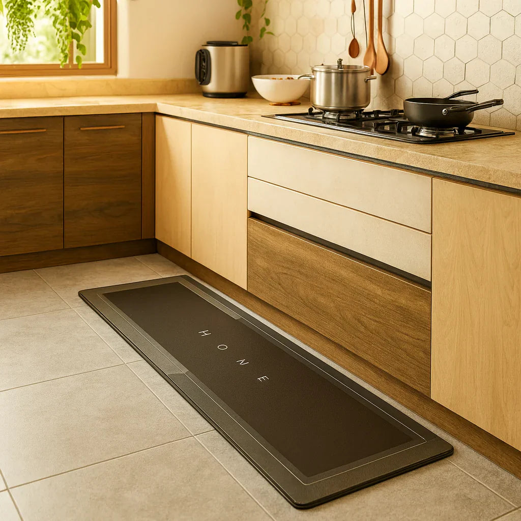 Alfombra de cocina antideslizante lavable