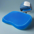 BowLift | Cojín de Asiento de Gel Ortopédico | Alivio de Presión, Soporte para el Cóccix y Comodidad para la Espalda Baja para Sillas de Oficina, Uso en Coche y Sillas de Ruedas