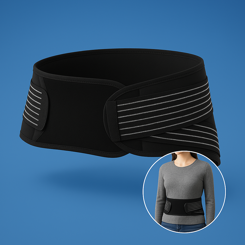 Cinturón de Corrección de Pelvis AlignEase Hip-Up | Cómodo y Efectivo - para Alineación Pélvica - Soporte Postural - Alivio del Dolor y Movilidad Mejorada Kalsten