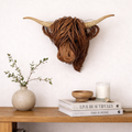 Escultura de Pared de Vaca – Bowie