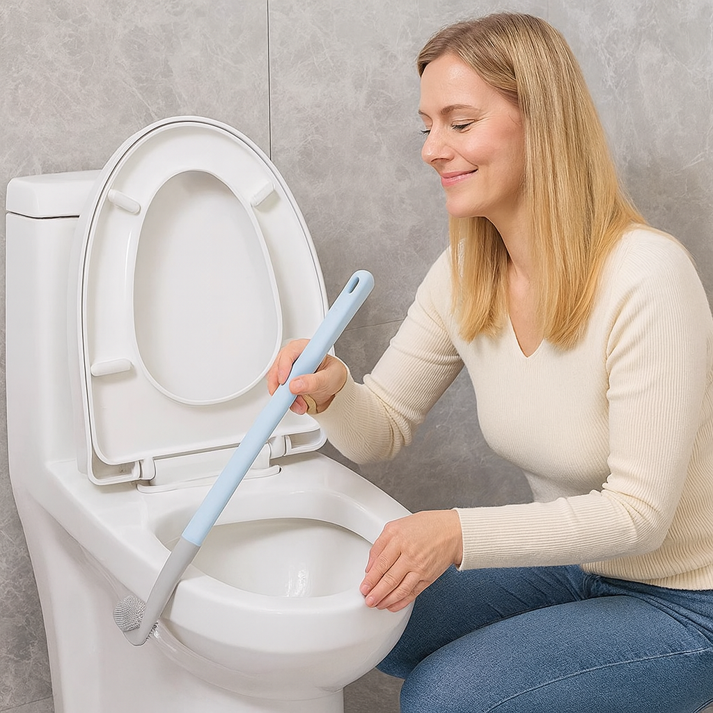 CleanEase™ – Limpieza higiénica del inodoro sin agacharse | 1+2 GRATIS