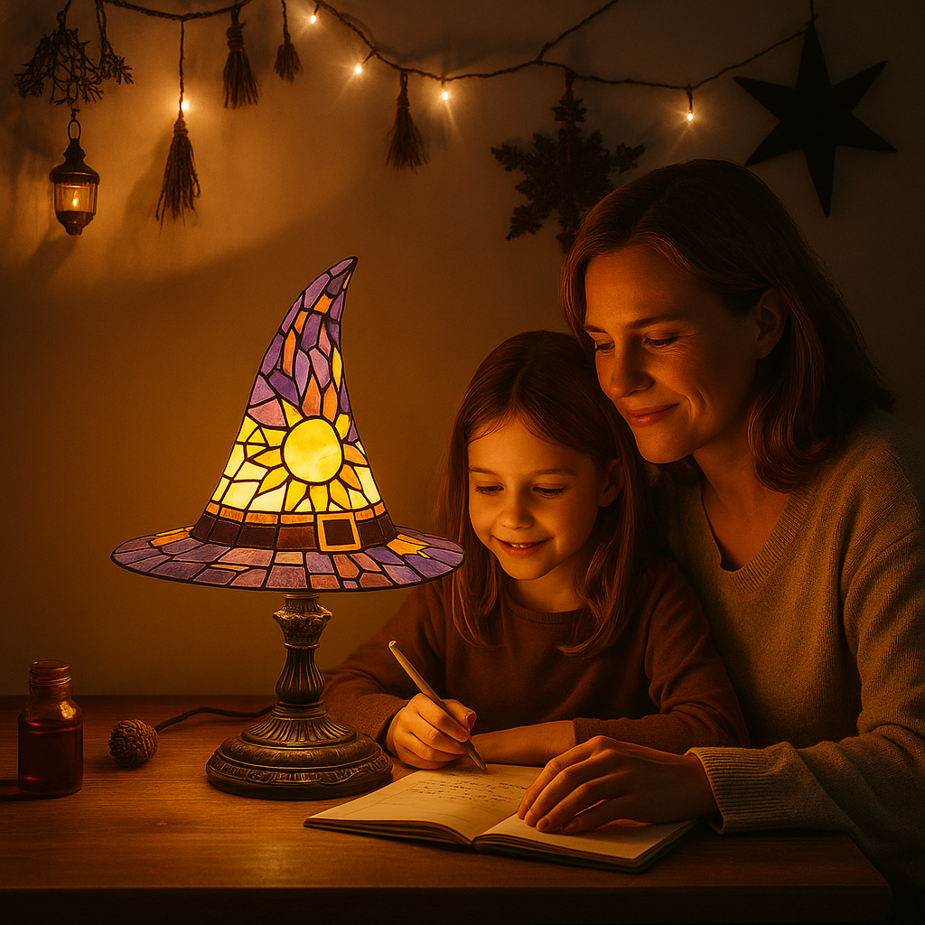WitchHat™ – Lámpara nocturna mística con ambiente | 50% DESCUENTO