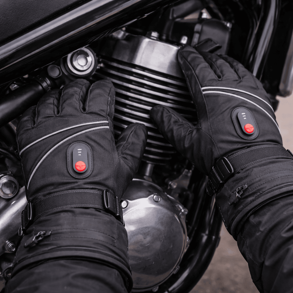 COLDPROTECT – Guantes de invierno calefaccionados con función de calor recargable para actividades al aire libre