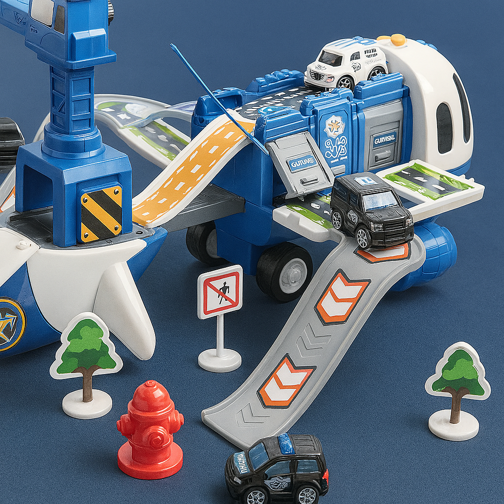 Conjunto de juego de aviones encantadores para niños