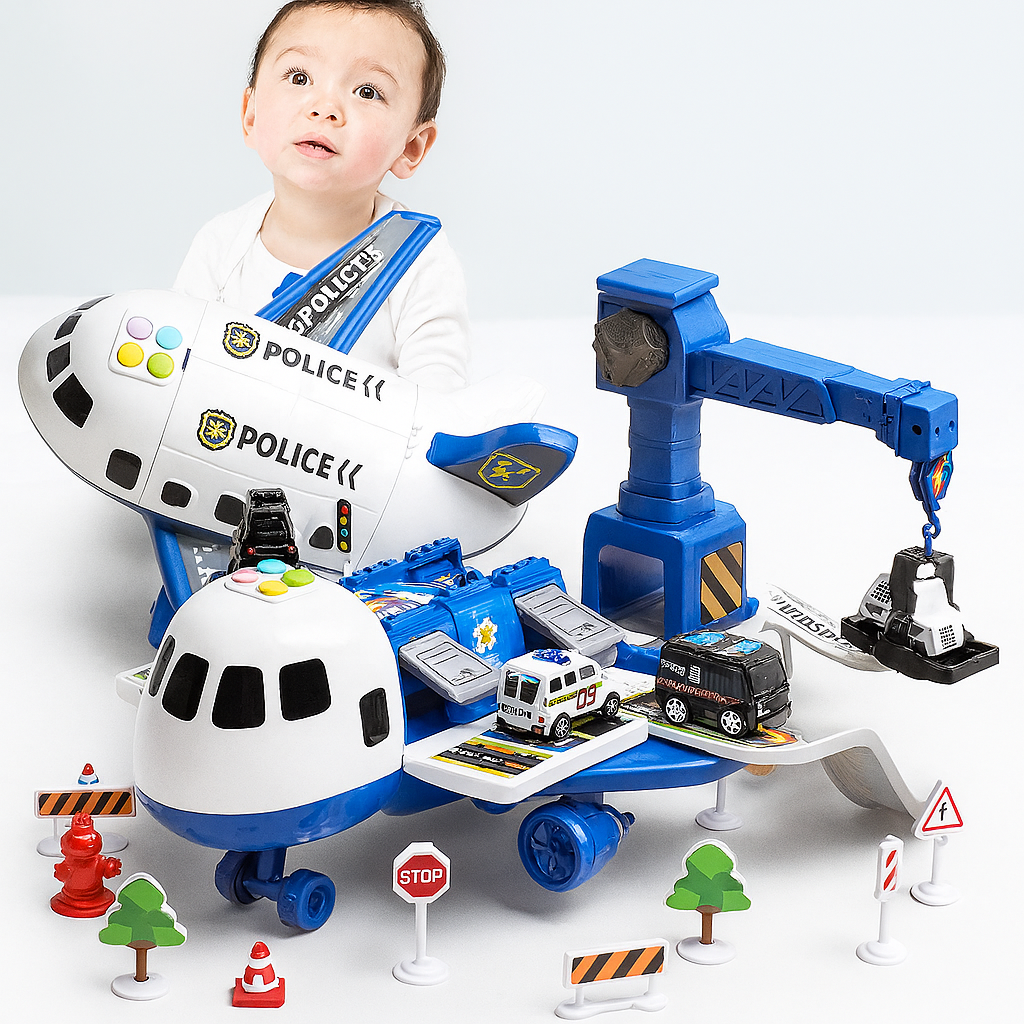 Conjunto de juego de aviones encantadores para niños