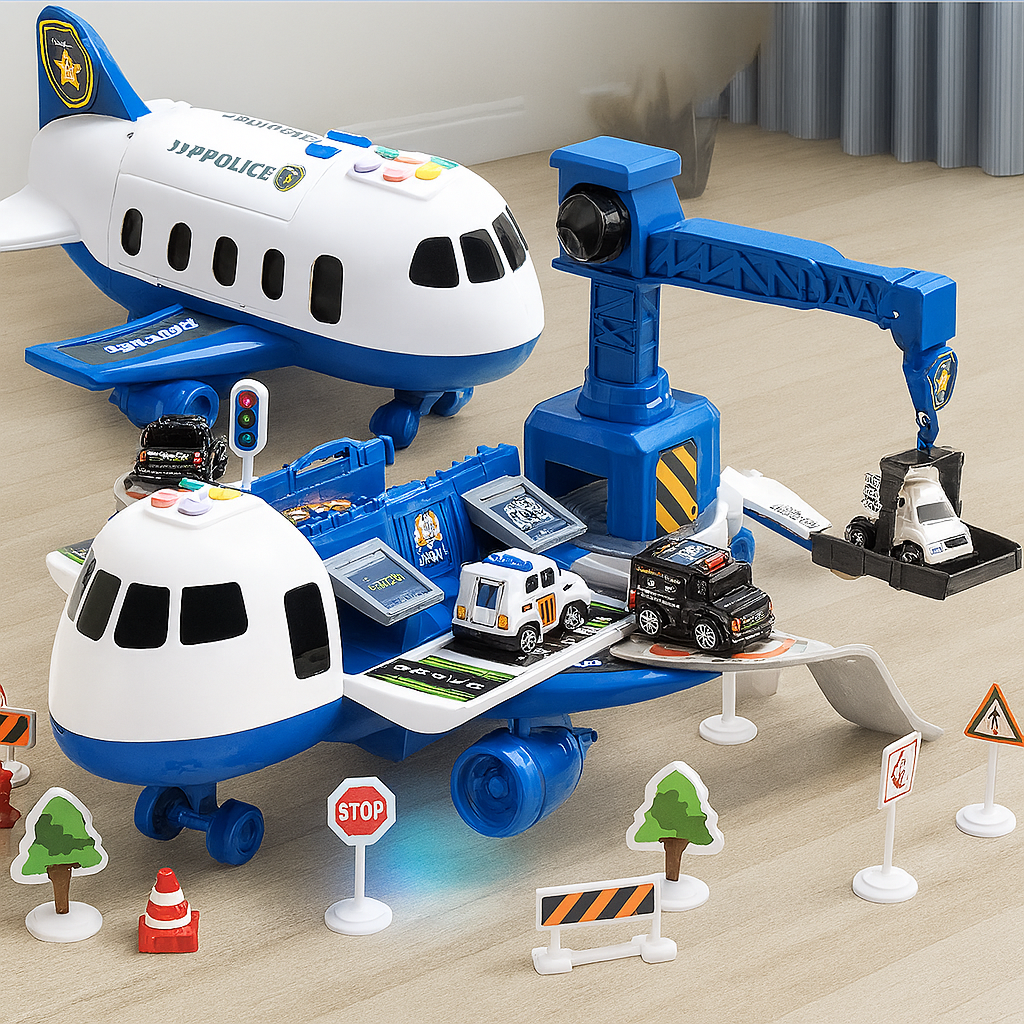 Conjunto de juego de aviones encantadores para niños