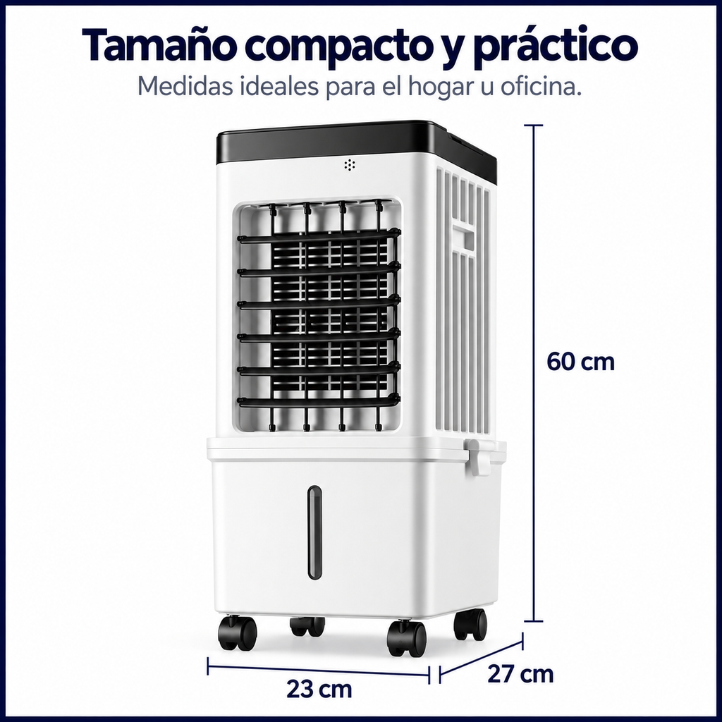 Enfriador de aire portátil sin ventana para el hogar y la oficina