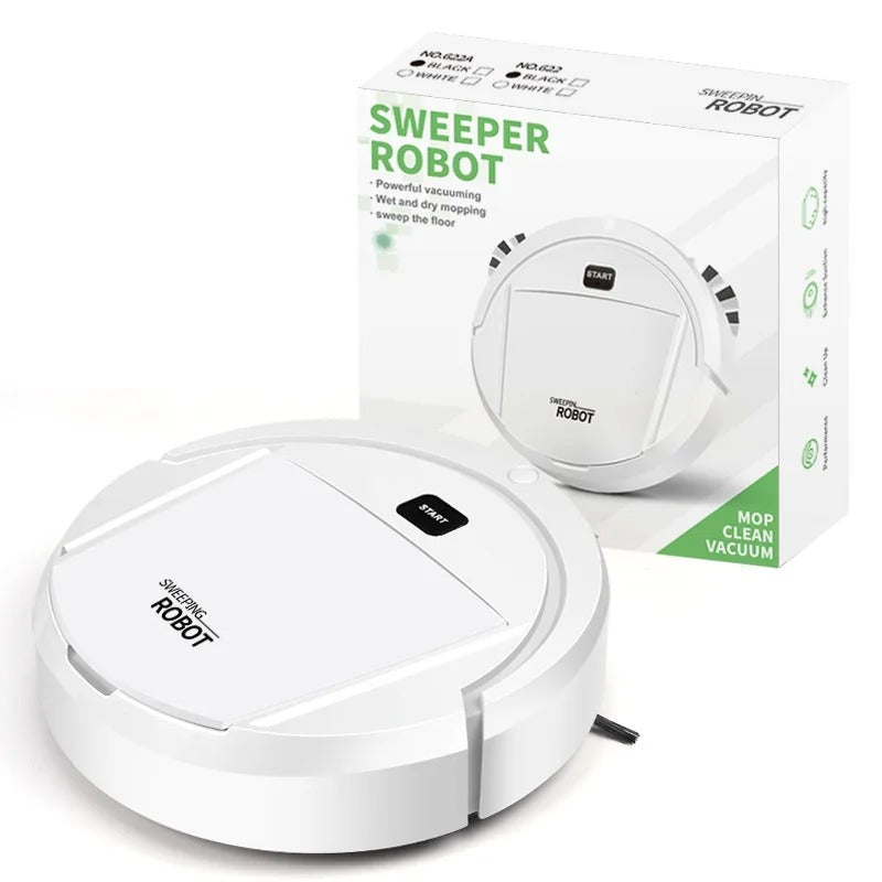 Aspiradora Robot Clanair Bot – Navegación Inteligente y Silencio Susurrante para Pisos Limpios