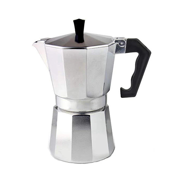 Cafetera Espresso Italiana Clásica para la Estufa - 12 Tazas Moka