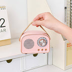 Lisslune | Altavoz Bluetooth Retro Clásico – Sistema de Sonido Inalámbrico Estiloso con Diseño de Radio Vintage