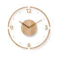 Calixto - Reloj de pared escandinavo de madera