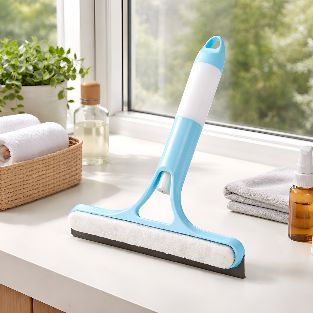 Apolline - Limpiacristales Doble Cara con Dispensador de Spray