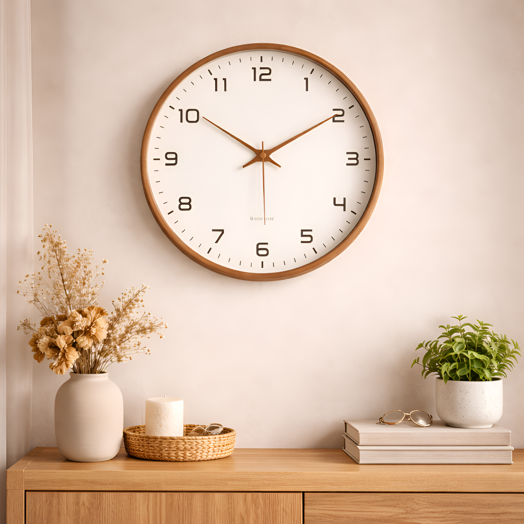 Thiago - Reloj de Pared Silencioso