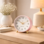 Gaëtan - Reloj Despertador Nórdico Minimalista de Mesa