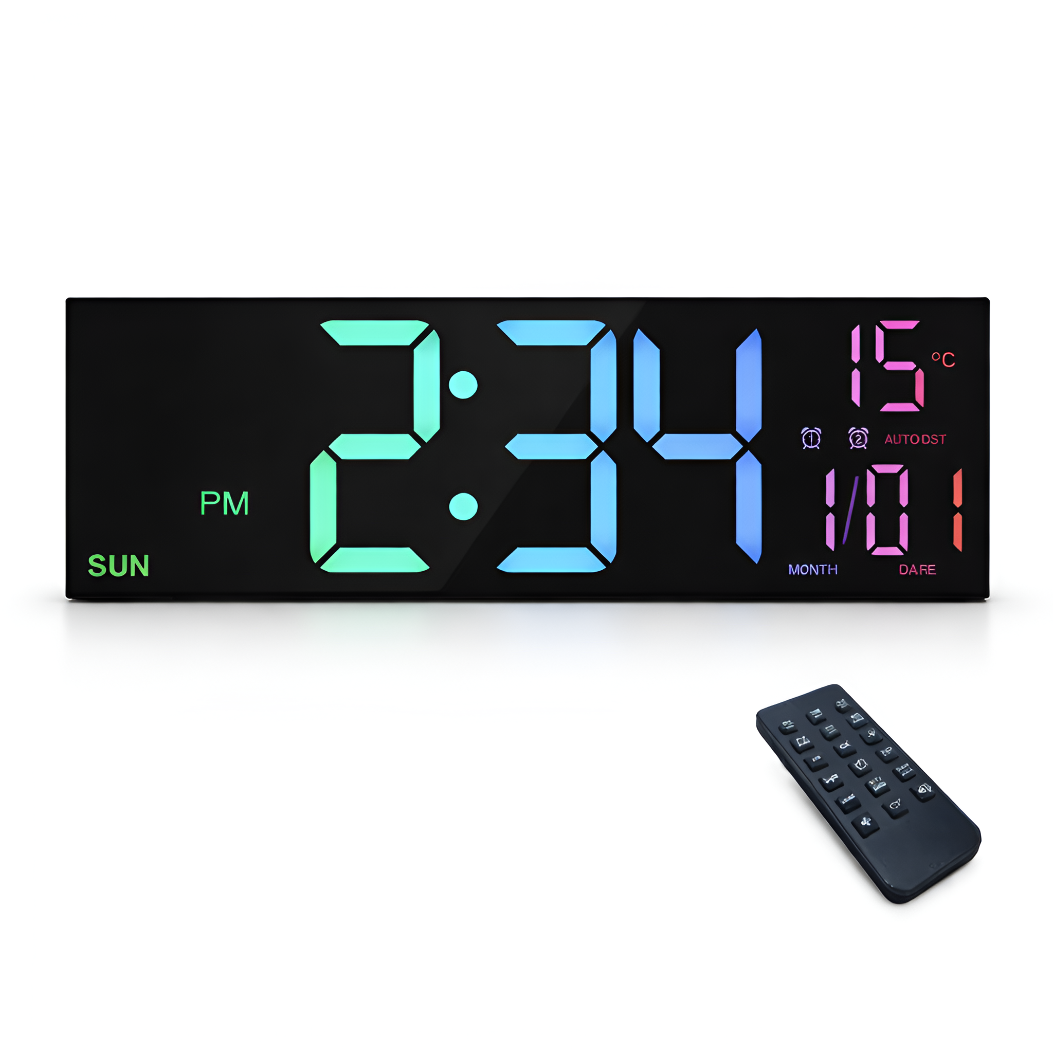 Joram - Reloj de pared digital pantalla grande
