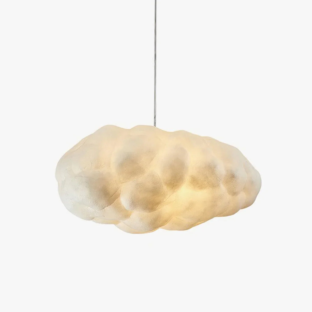 Lámpara Colgante Nube Moderna Blanca