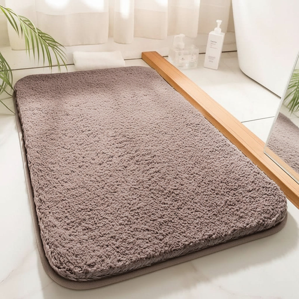 CLOUDLUXE – Alfombra de baño de lujo súper suave para el bienestar diario