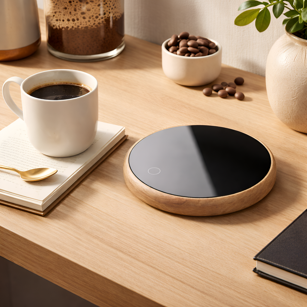 Nikandros - Calentador Eléctrico de Tazas para Café y Bebidas