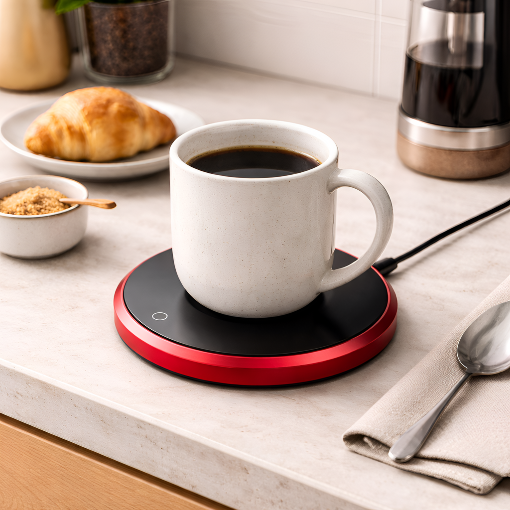 Nikandros - Calentador Eléctrico de Tazas para Café y Bebidas