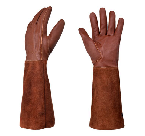 Guantes de Jardinería FLORAHAND | Resistente a Espinas y Transpirable | Guantes Largos para Rosales para Mujeres | 1 Par