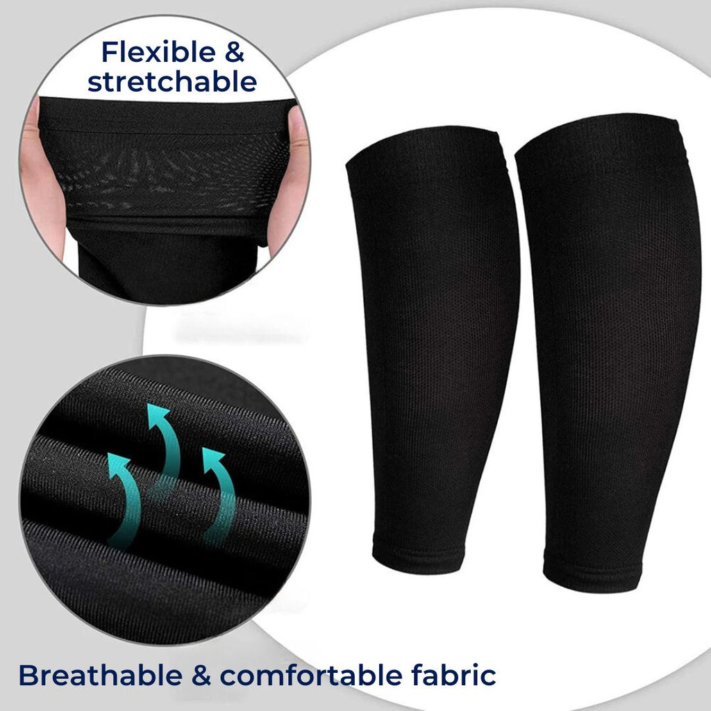 Calcetines de Soporte ComfortFlow | Compresión de Pantorrilla Suave y Altamente Elástica - para Recuperación Muscular y Mejora de la Circulación Bowlift