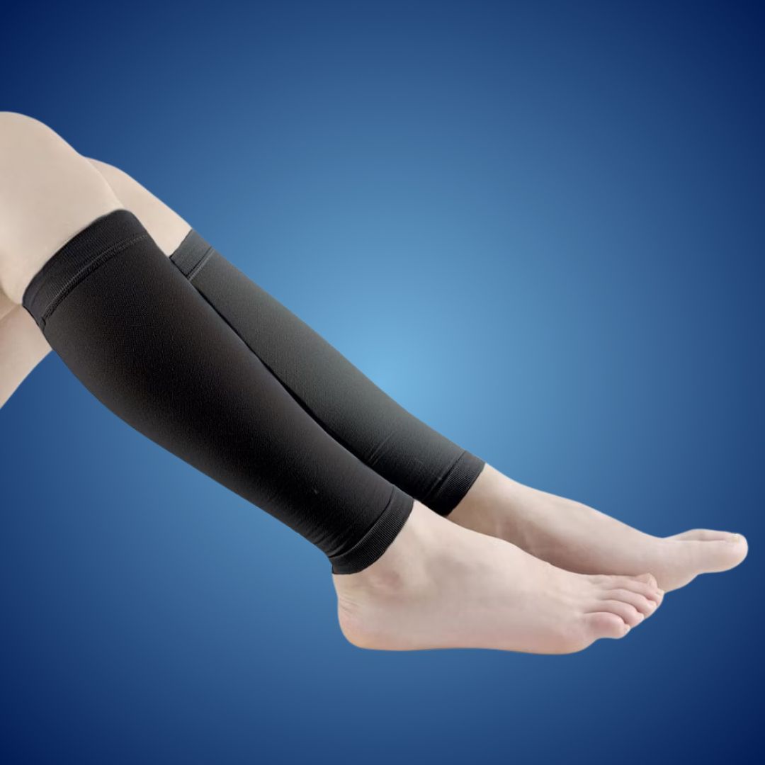 Calcetines de Soporte ComfortFlow | Compresión de Pantorrilla Suave y Altamente Elástica - para Recuperación Muscular y Mejora de la Circulación Bowlift