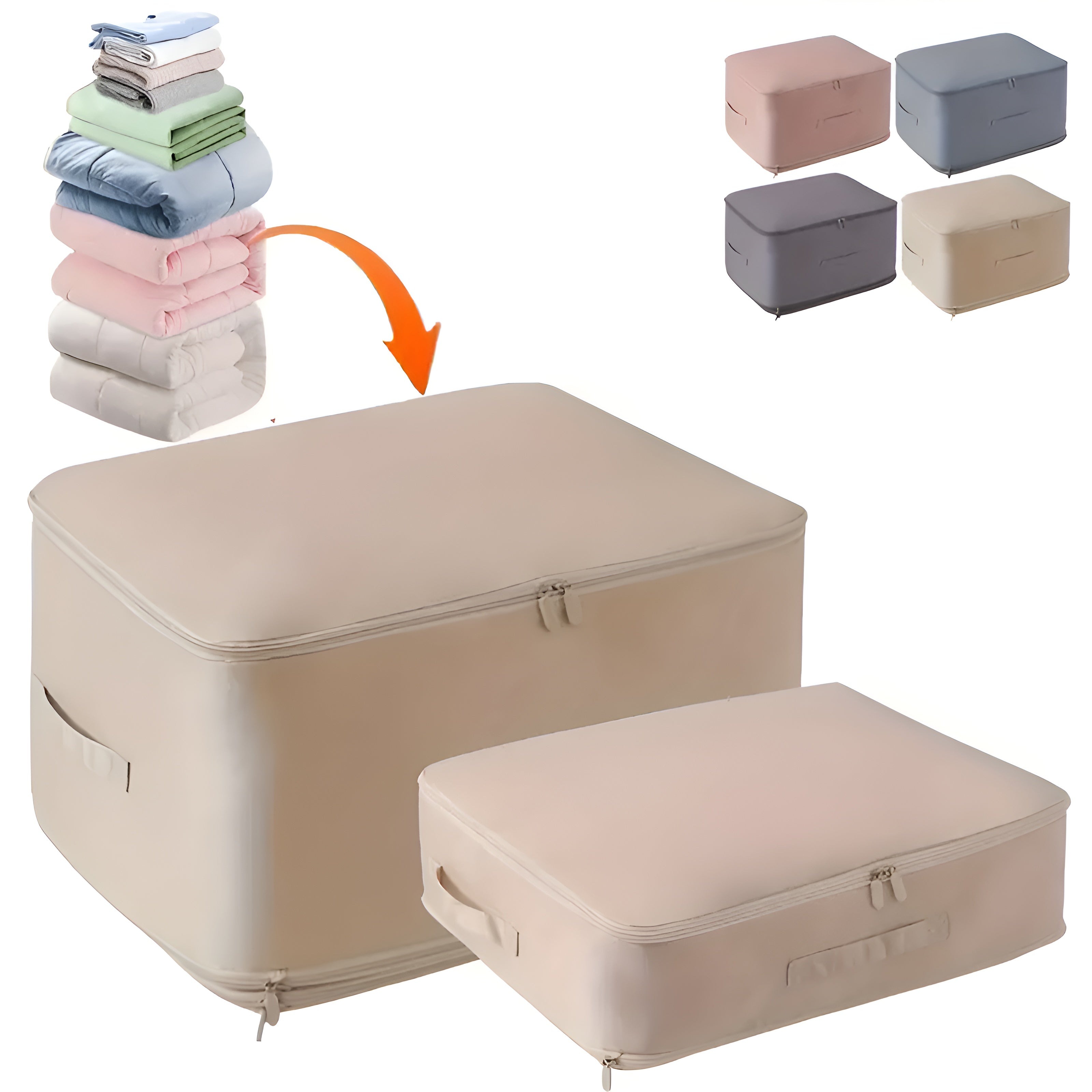 Bolsa de Compresión para Empacar - Almacenamiento para Viajes y Hogar