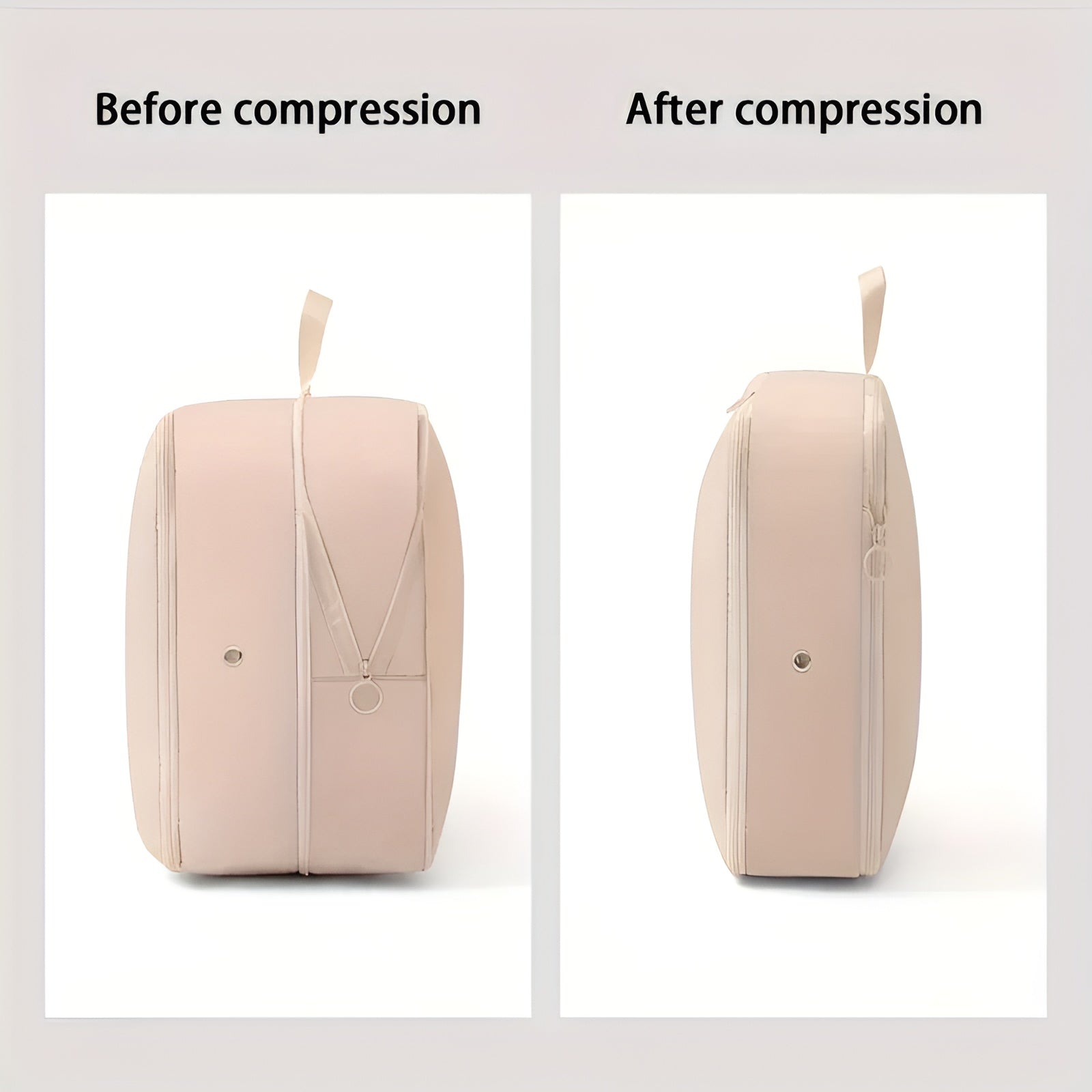 Bolsa de Compresión para Empacar - Almacenamiento para Viajes y Hogar