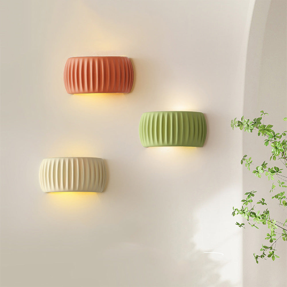 Luz de Pared de Resina Contemporánea para Interiores Modernos