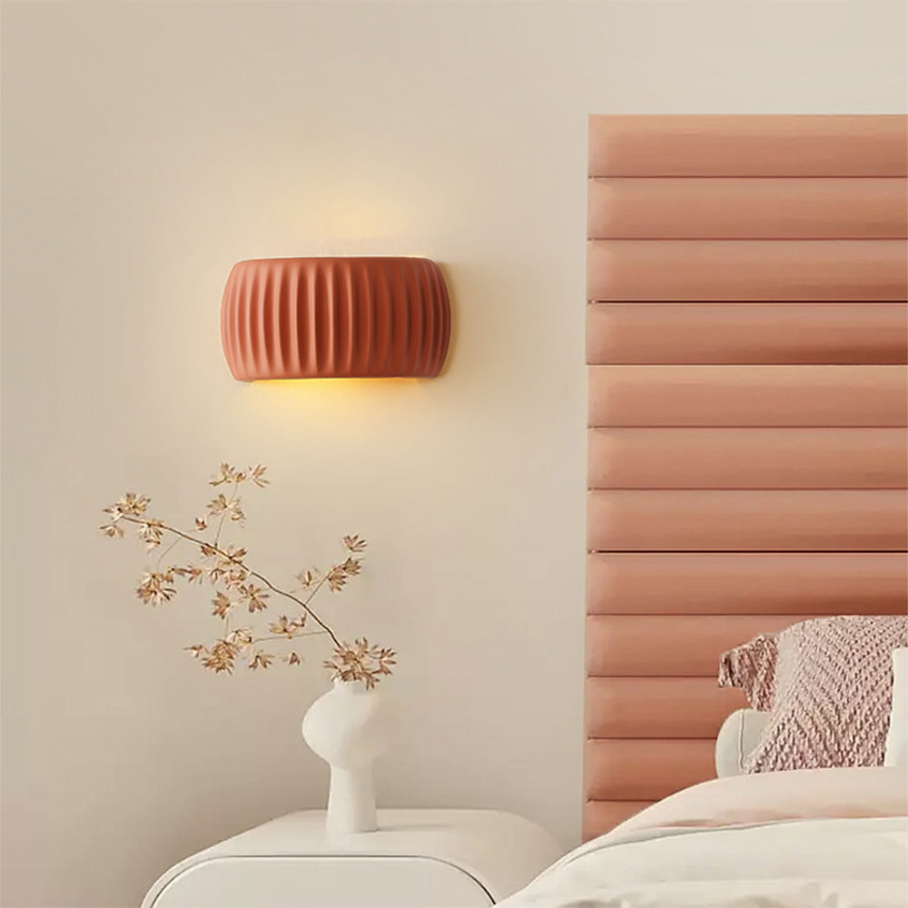 Luz de Pared de Resina Contemporánea para Interiores Modernos