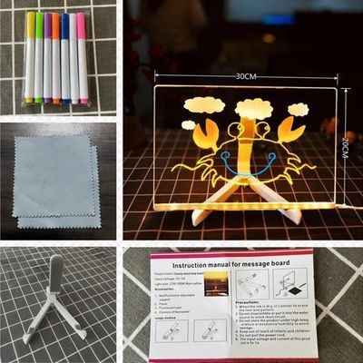 Pizarra Mágica con Luz para Niños