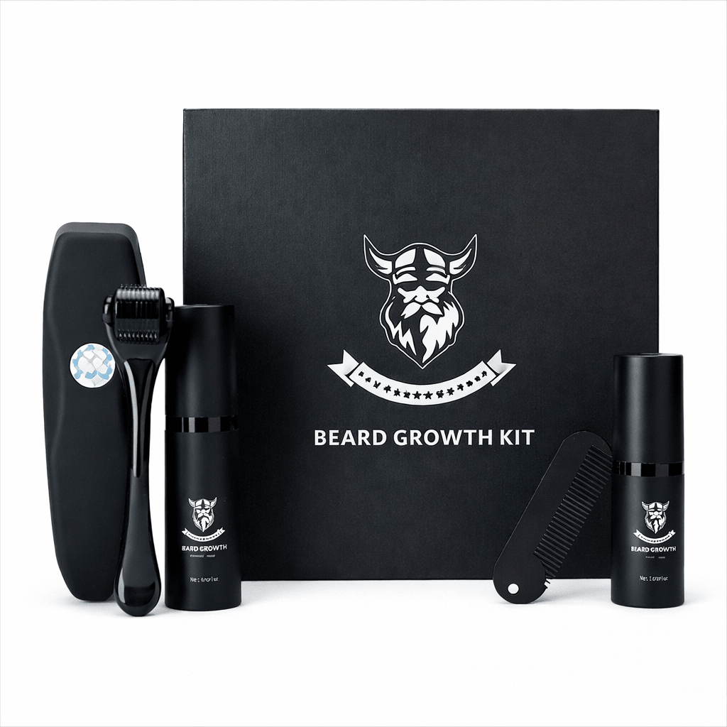 BARTBOOST – Kit de crecimiento de barba para una barba sana y fuerte