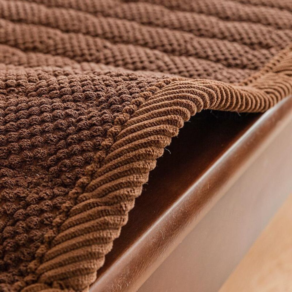 Funda de Asiento de Sofá de Terciopelo