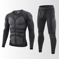 WarmFlex | Conjunto de ropa térmica para hombres | Comodidad sin costuras | Ajuste excelente | Transpirable y regulador de humedad