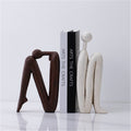 Soporte de Libros Elegante - Arte para Decoración y Organización