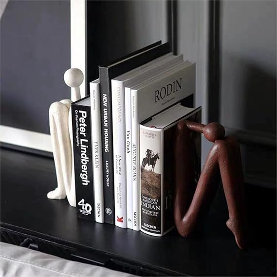 Soporte de Libros Elegante - Arte para Decoración y Organización