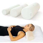 Almohada en Rodillo para el Cuello Hecha de Espuma de Memoria