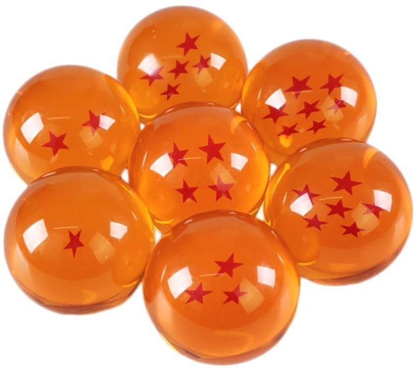 DBZ - 7 Estrellas Cristales Bolas
