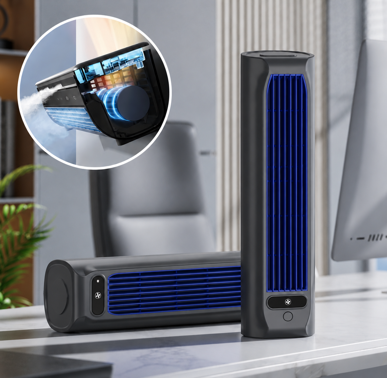 Kalsten | AirWave – Aire Acondicionado Portátil Recargable