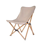Silla de camping plegable de tela Oxford industrial contemporánea con respaldo para terraza exterior
