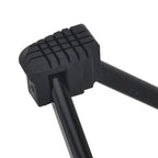 Mesa auxiliar cuadrada plegable de acero al carbono y aluminio minimalista moderna para exteriores