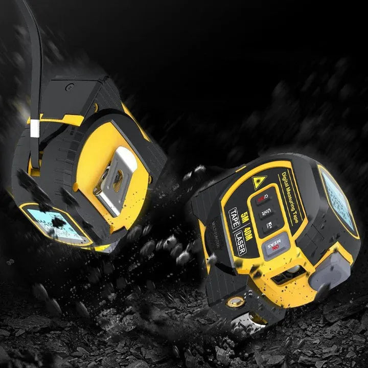 Cinta métrica láser 3 en 1 – precisión e innovación