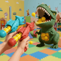 DINOPOP BLASTER – Jeu de tir de dinosaures pour enfants avec des balles en mousse souple et une cible