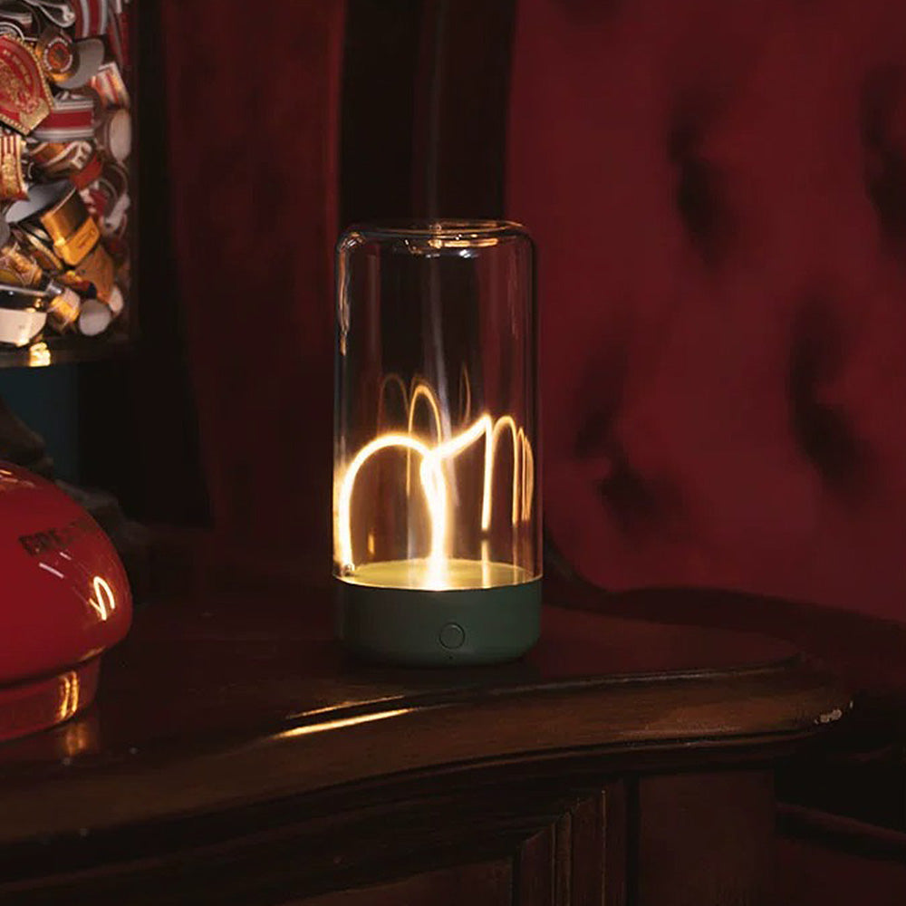 Lurevia | Lámpara de mesa LED en forma de cilindro