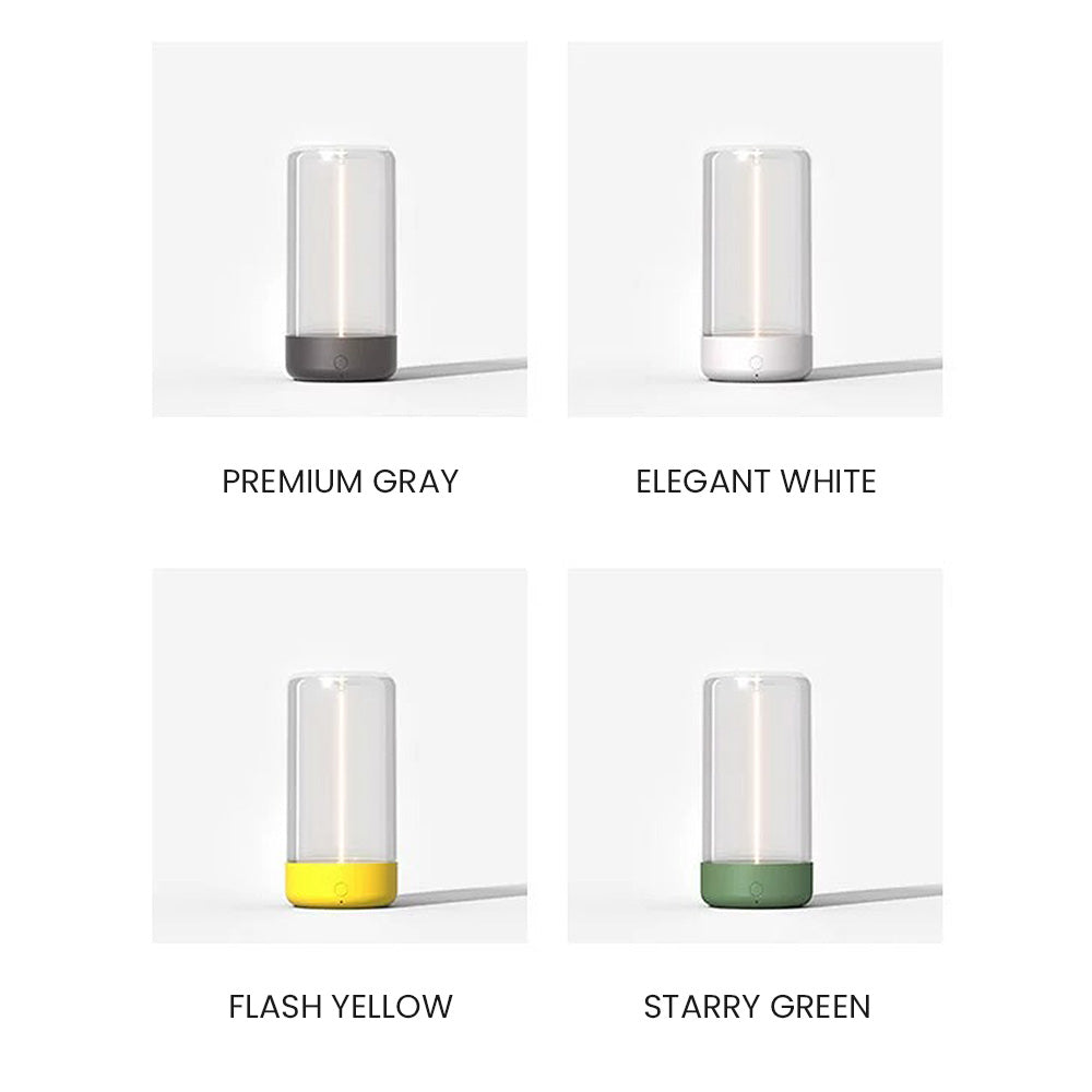 Lurevia | Lámpara de mesa LED en forma de cilindro