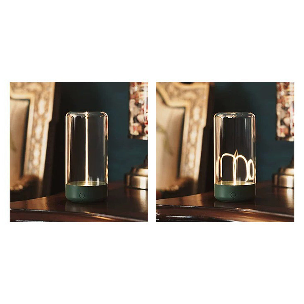 Lurevia | Lámpara de mesa LED en forma de cilindro