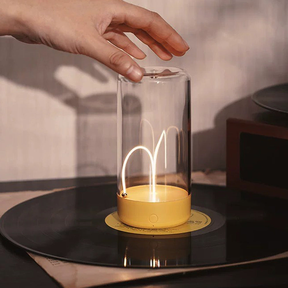 Lurevia | Lámpara de mesa LED en forma de cilindro