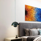 AuraLuxe LED Lámpara Colgante | Diseño Moderno | Luz Ambiental Regulable | Iluminación Elegante para Comedores y Salones