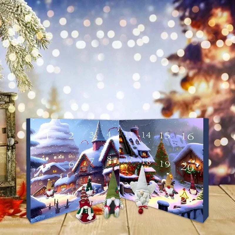 Calendario de Adviento de Gnomos de Navidad 2024