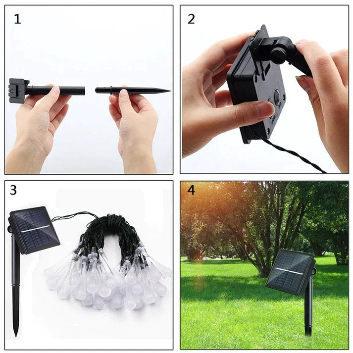 SolarGlow™ - Ecológico y resistente a la intemperie | 50% DESCUENTO